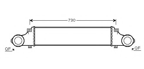 PRASCO MS4354 Интеркулер 