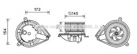 PRASCO MS8626 Электродвигатель, вентиляция салона для MERCEDESBENZ (Мерседес бенц) PRASCO MS8626 Электродвигатель, вентиляция салона для MERCEDESBENZ (Мерседес бенц)