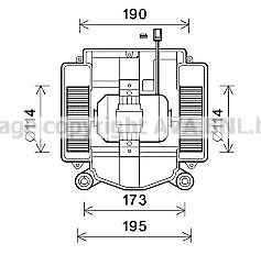 PRASCO MS8669 Электродвигатель, вентиляция салона для MERCEDESBENZ (Мерседес бенц) PRASCO MS8669 Электродвигатель, вентиляция салона для MERCEDESBENZ (Мерседес бенц)