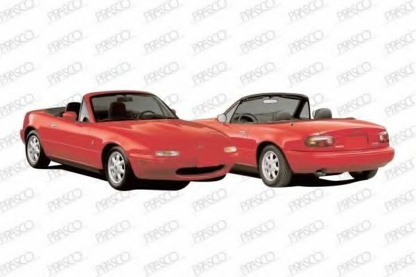 PRASCO MZ1143100 Капот двигателя 