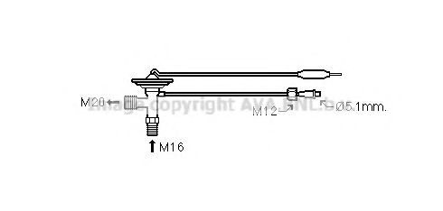 PRASCO MZ1259 Расширительный клапан, кондиционер для MAZDA ETUDE VI (Мазда Этудэ vи) PRASCO MZ1259 Расширительный клапан, кондиционер для MAZDA ETUDE VI (Мазда Этудэ vи)