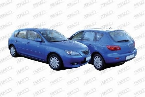 PRASCO MZ3263100 Капот двигателя 