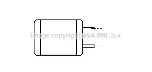 PRASCO MZ6077 Теплообменник, отопление салона для MAZDA (Мазда) PRASCO MZ6077 Теплообменник, отопление салона для MAZDA (Мазда)