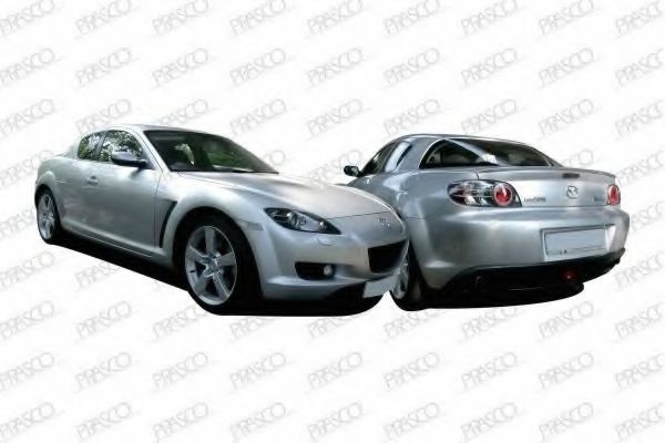 PRASCO MZ6803100 Капот двигателя 