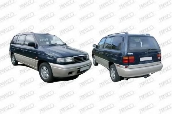 PRASCO MZ7303100 Капот двигателя 