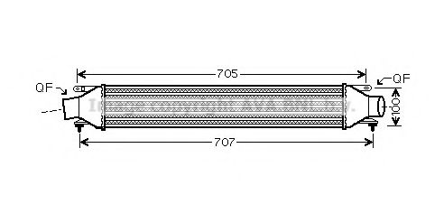 PRASCO OLA4422 Интеркулер 