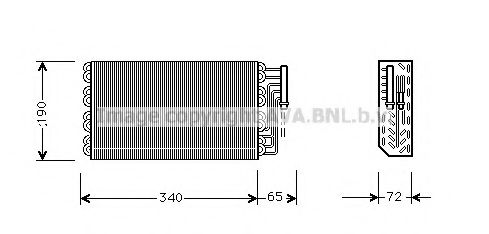 PRASCO OLV088 Испаритель, кондиционер для OPEL OMEGA A (Опель Омэга а) PRASCO OLV088 Испаритель, кондиционер для OPEL OMEGA A (Опель Омэга а)