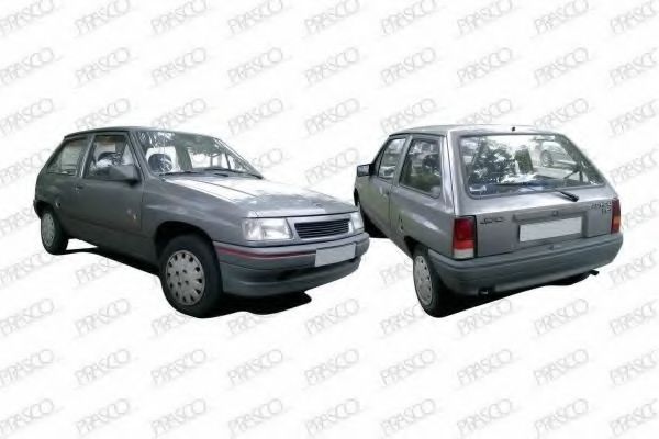 PRASCO OP0272001 Решетка радиатора для OPEL CORSA A (Опель Cорса а) PRASCO OP0272001 Решетка радиатора для OPEL CORSA A (Опель Cорса а)