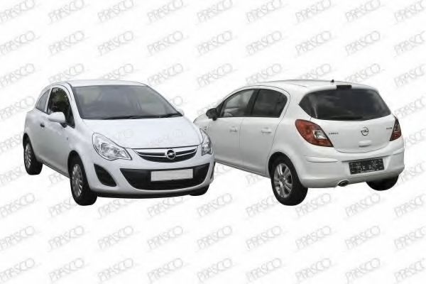 PRASCO OP0352120 Решетка вентилятора, буфер 