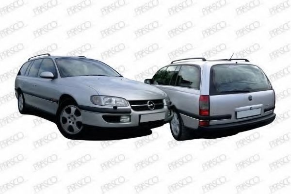 PRASCO OP0743100 Капот двигателя 