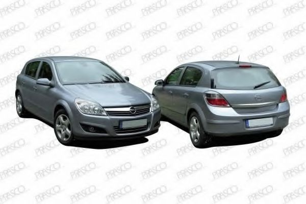 PRASCO OP4142124 Решетка вентилятора, буфер для OPEL ASTRA H (Опель Астра н) PRASCO OP4142124 Решетка вентилятора, буфер для OPEL ASTRA H (Опель Астра н)