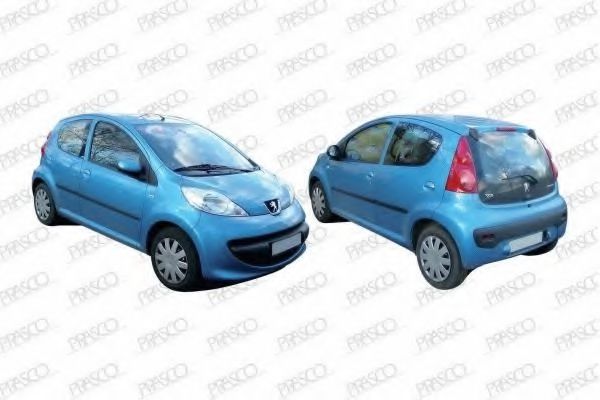 PRASCO PG2013100 Капот двигателя 