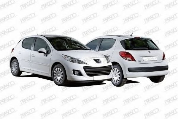 PRASCO PG3242120 Решетка вентилятора, буфер для PEUGEOT 207 (Пежо 207) PRASCO PG3242120 Решетка вентилятора, буфер для PEUGEOT 207 (Пежо 207)