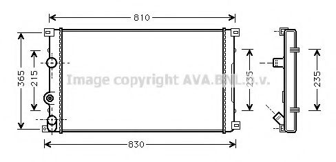 PRASCO RTA2276 Радиатор, охлаждение двигателя для OPEL (Опель) PRASCO RTA2276 Радиатор, охлаждение двигателя для OPEL (Опель)