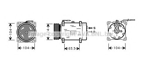 PRASCO RTK038 Компрессор, кондиционер для RENAULT MEGANE SCENIC (Рено Меган сценик) PRASCO RTK038 Компрессор, кондиционер для RENAULT MEGANE SCENIC (Рено Меган сценик)