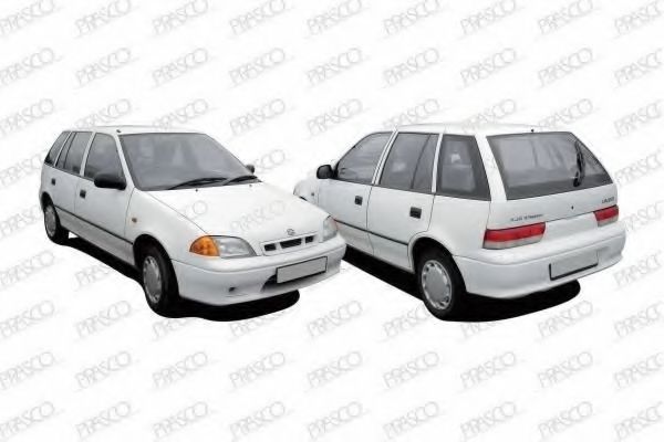 PRASCO SZ0303014 Крыло для SUZUKI (Сузуки) PRASCO SZ0303014 Крыло для SUZUKI (Сузуки)