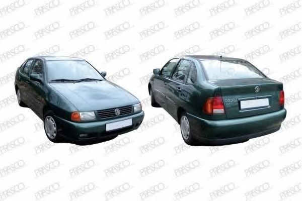 PRASCO VW0172120 Решетка вентилятора, буфер для VOLKSWAGEN POLO CLASSIC (Фольксваген Поло классик) PRASCO VW0172120 Решетка вентилятора, буфер для VOLKSWAGEN POLO CLASSIC (Фольксваген Поло классик)