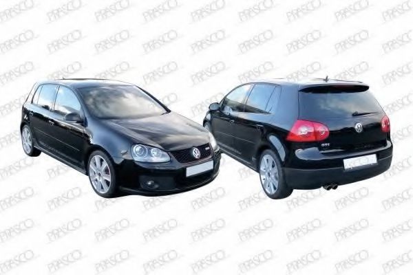 PRASCO VW0372120 Решетка вентилятора, буфер 