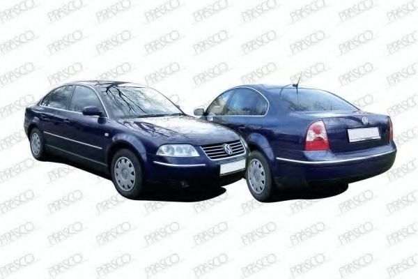 PRASCO VW0532120 Решетка вентилятора, буфер 
