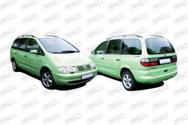PRASCO VW0957113 Наружное зеркало для VOLKSWAGEN SHARAN (Фольксваген Шаран)