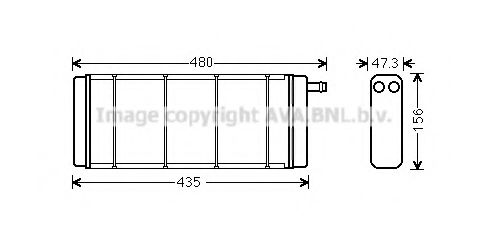 PRASCO VW6128 Теплообменник, отопление салона для VOLKSWAGEN T3 CARAVELLE (Фольксваген Т3 cараvэллэ) PRASCO VW6128 Теплообменник, отопление салона для VOLKSWAGEN T3 CARAVELLE (Фольксваген Т3 cараvэллэ)