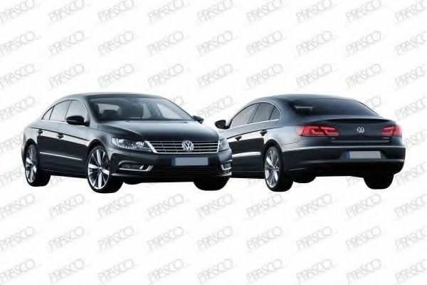 PRASCO VW6222133 Решетка вентилятора, буфер 