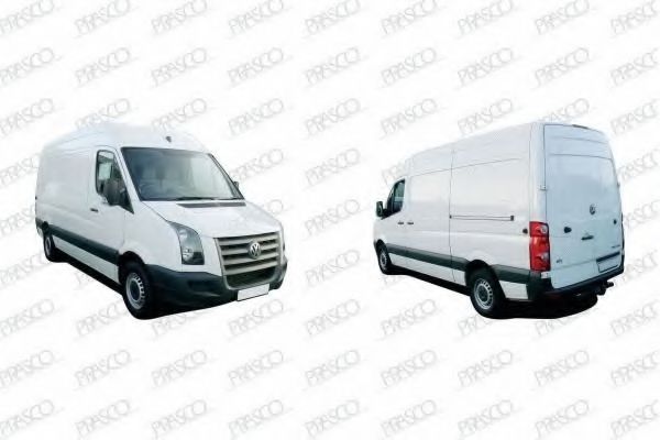PRASCO VW9521001 Облицовка, бампер для VOLKSWAGEN (Фольксваген) PRASCO VW9521001 Облицовка, бампер для VOLKSWAGEN (Фольксваген)