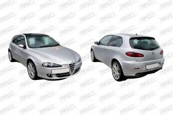 PRASCO AA3422134 Решетка вентилятора, буфер 