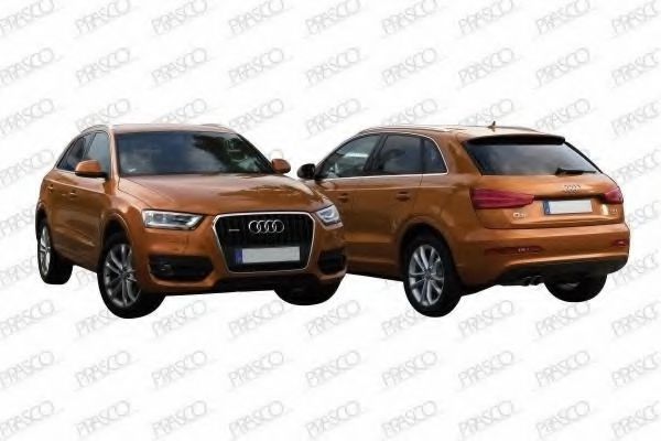 PRASCO AD8107503 Зеркальное стекло, наружное зеркало для AUDI Q3 (Ауди Кью 3)