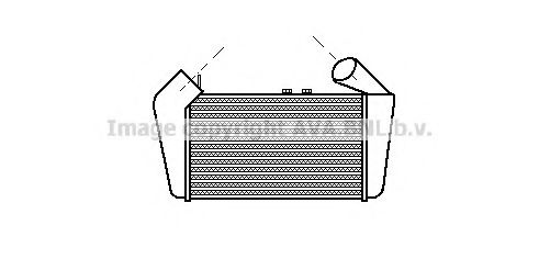 PRASCO AI4036 Интеркулер для AUDI 90 (Ауди 90) PRASCO AI4036 Интеркулер для AUDI 90 (Ауди 90)