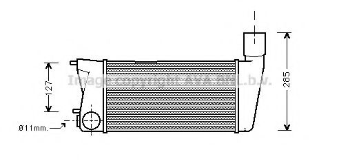 PRASCO AI4068 Интеркулер для AUDI 100 (Ауди 100) PRASCO AI4068 Интеркулер для AUDI 100 (Ауди 100)