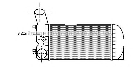 PRASCO AI4073 Интеркулер для AUDI 100 (Ауди 100) PRASCO AI4073 Интеркулер для AUDI 100 (Ауди 100)
