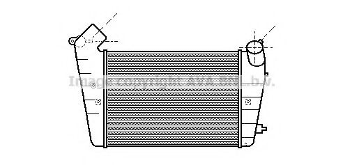 PRASCO AI4075 Интеркулер для AUDI 100 (Ауди 100) PRASCO AI4075 Интеркулер для AUDI 100 (Ауди 100)