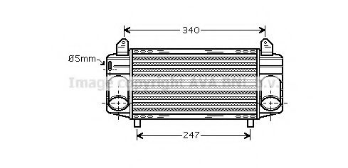 PRASCO AI4357 Интеркулер 