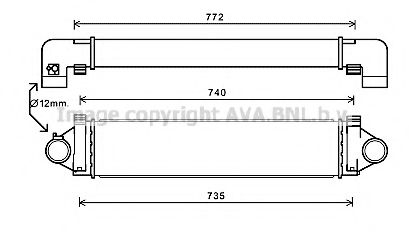 PRASCO AU4218 Интеркулер 