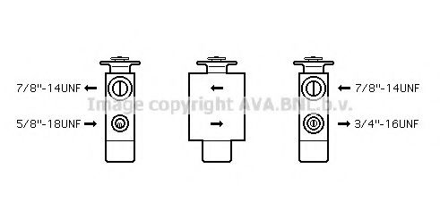 PRASCO BW1093 Расширительный клапан, кондиционер для BMW (Бмв) PRASCO BW1093 Расширительный клапан, кондиционер для BMW (Бмв)