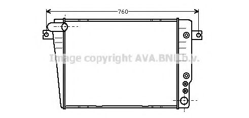 PRASCO BW2070 Радиатор, охлаждение двигателя для BMW 7 (Бмв 7) PRASCO BW2070 Радиатор, охлаждение двигателя для BMW 7 (Бмв 7)