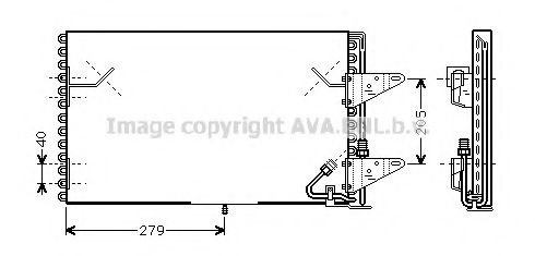 PRASCO BW5200 Конденсатор, кондиционер для BMW 7 (Бмв 7) PRASCO BW5200 Конденсатор, кондиционер для BMW 7 (Бмв 7)