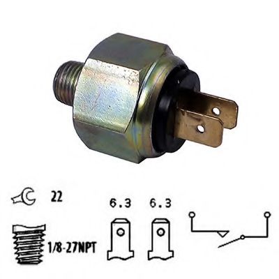 HOFFER 3500018 Выключатель фонаря сигнала торможения для FIAT 500 (Фиат 500) HOFFER 3500018 Выключатель фонаря сигнала торможения для FIAT 500 (Фиат 500)