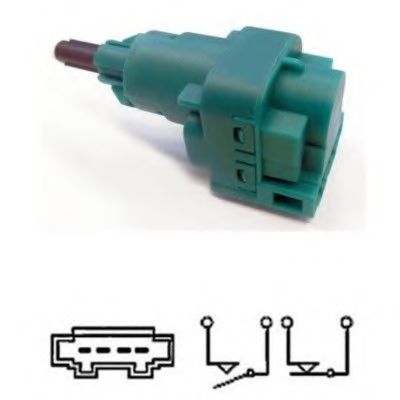 HOFFER 3500088 Выключатель фонаря сигнала торможения для VOLKSWAGEN T5 MULTIVAN (Фольксваген T5 мультиван)