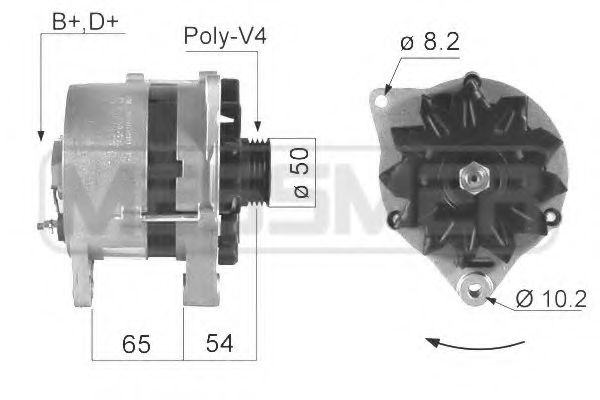 MESSMER 210017 Генератор для SKODA FELICIA (Шкода Фелиция) MESSMER 210017 Генератор для SKODA FELICIA (Шкода Фелиция)