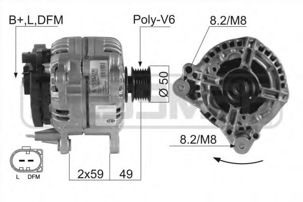 MESSMER 210045 Генератор для VOLKSWAGEN LUPO (Фольксваген Лупо) MESSMER 210045 Генератор для VOLKSWAGEN LUPO (Фольксваген Лупо)