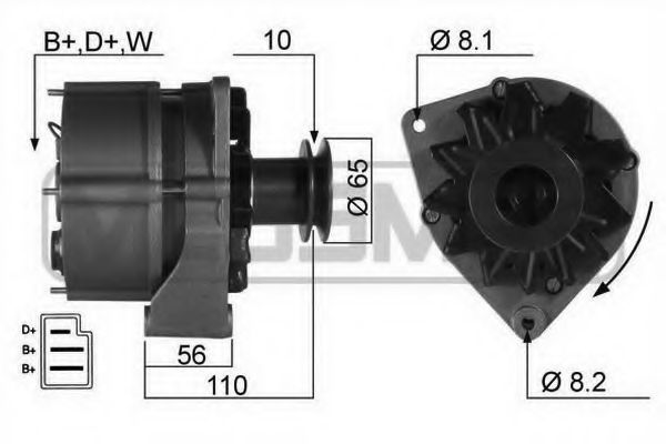 MESSMER 210126 Генератор для VOLKSWAGEN JETTA I (Фольксваген Жэтта и) MESSMER 210126 Генератор для VOLKSWAGEN JETTA I (Фольксваген Жэтта и)