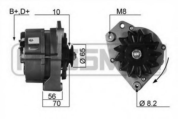 MESSMER 210129 Генератор для AUDI 100 (Ауди 100) MESSMER 210129 Генератор для AUDI 100 (Ауди 100)