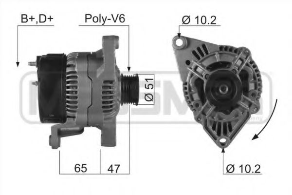 MESSMER 210140 Генератор для NISSAN MARCH II (Ниссан Марч 2) MESSMER 210140 Генератор для NISSAN MARCH II (Ниссан Марч 2)