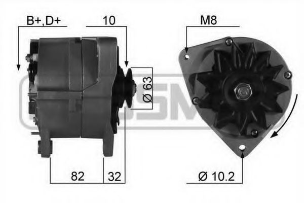 MESSMER 210150 Генератор для LANCIA (Лансиа/лянча) MESSMER 210150 Генератор для LANCIA (Лансиа/лянча)