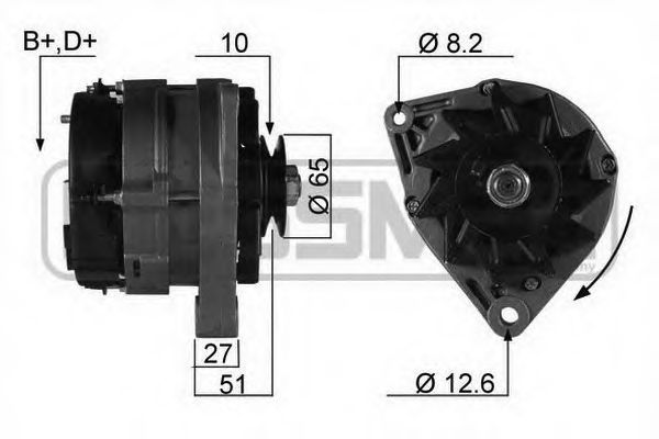 MESSMER 210180 Генератор для ALFA-ROMEO (Алфа-ромэо) MESSMER 210180 Генератор для ALFA-ROMEO (Алфа-ромэо)