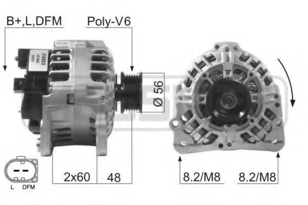 MESSMER 210203 Генератор для VOLKSWAGEN VENTO V (Фольксваген Венто 5) MESSMER 210203 Генератор для VOLKSWAGEN VENTO V (Фольксваген Венто 5)