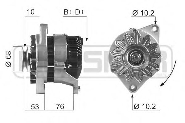 MESSMER 210214 Генератор для FIAT STRADA II (Фиат Страда 2) MESSMER 210214 Генератор для FIAT STRADA II (Фиат Страда 2)
