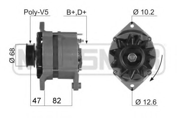MESSMER 210240 Генератор для ALFA ROMEO 145 (Альфа ромео 145) MESSMER 210240 Генератор для ALFA ROMEO 145 (Альфа ромео 145)